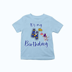 It's My 4th Birthday Exclusive T-shirt for Kids