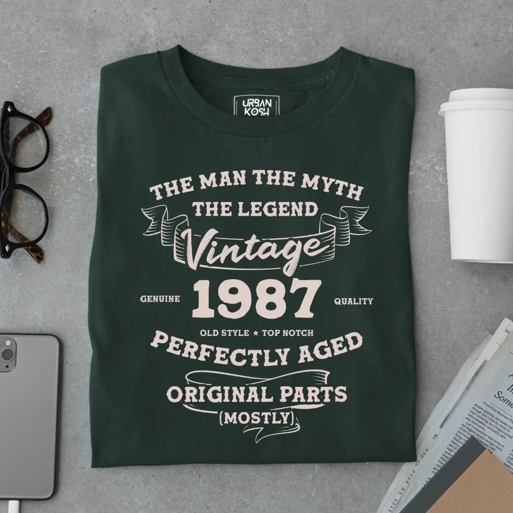 The Man The Myth The Legend Vintage 1988 Exclusive Premium T-Shirt