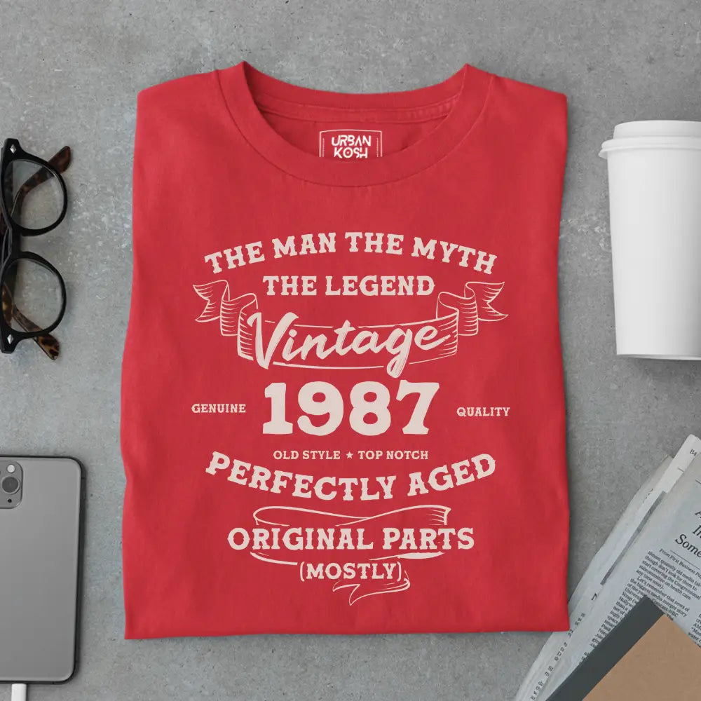 The Man The Myth The Legend Vintage 1988 Exclusive Premium T-Shirt