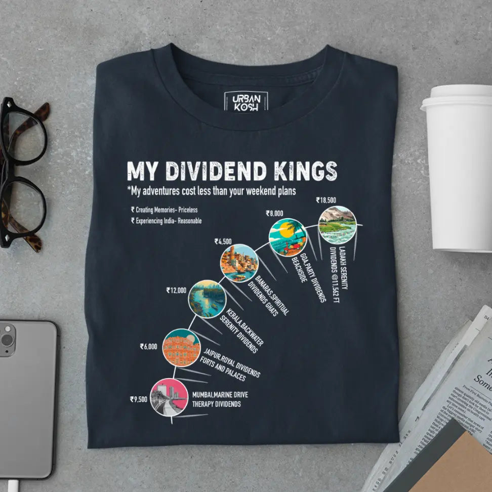 My Dividend Kings Premium Exclusive Travel T-Shirt