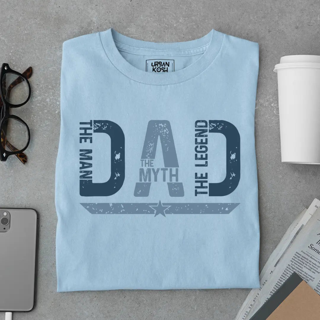 Captain Dad: The Man The Myth The Legend Premium T-Shirt