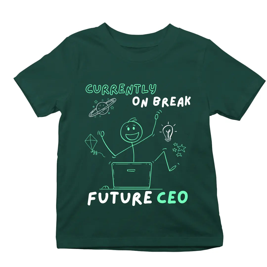 Currently on Break Future CEO Premium Unisex T-shirt for Kids