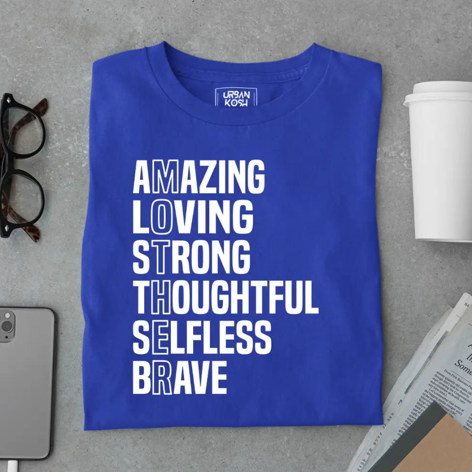 Amazing Loving Strong Mom - Mother's Day Special Premium T-Shirt