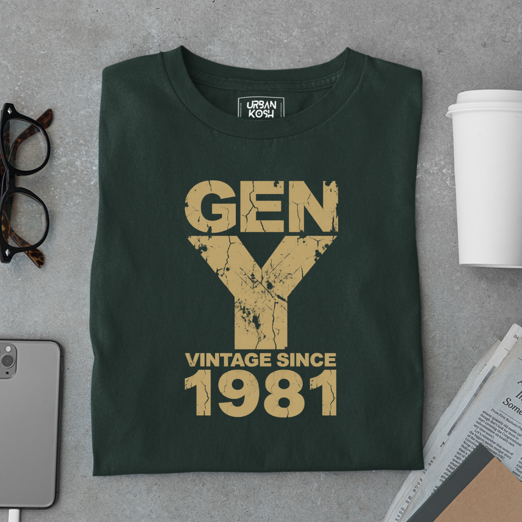 Gen Y Vintage Since 1981 T-Shirt