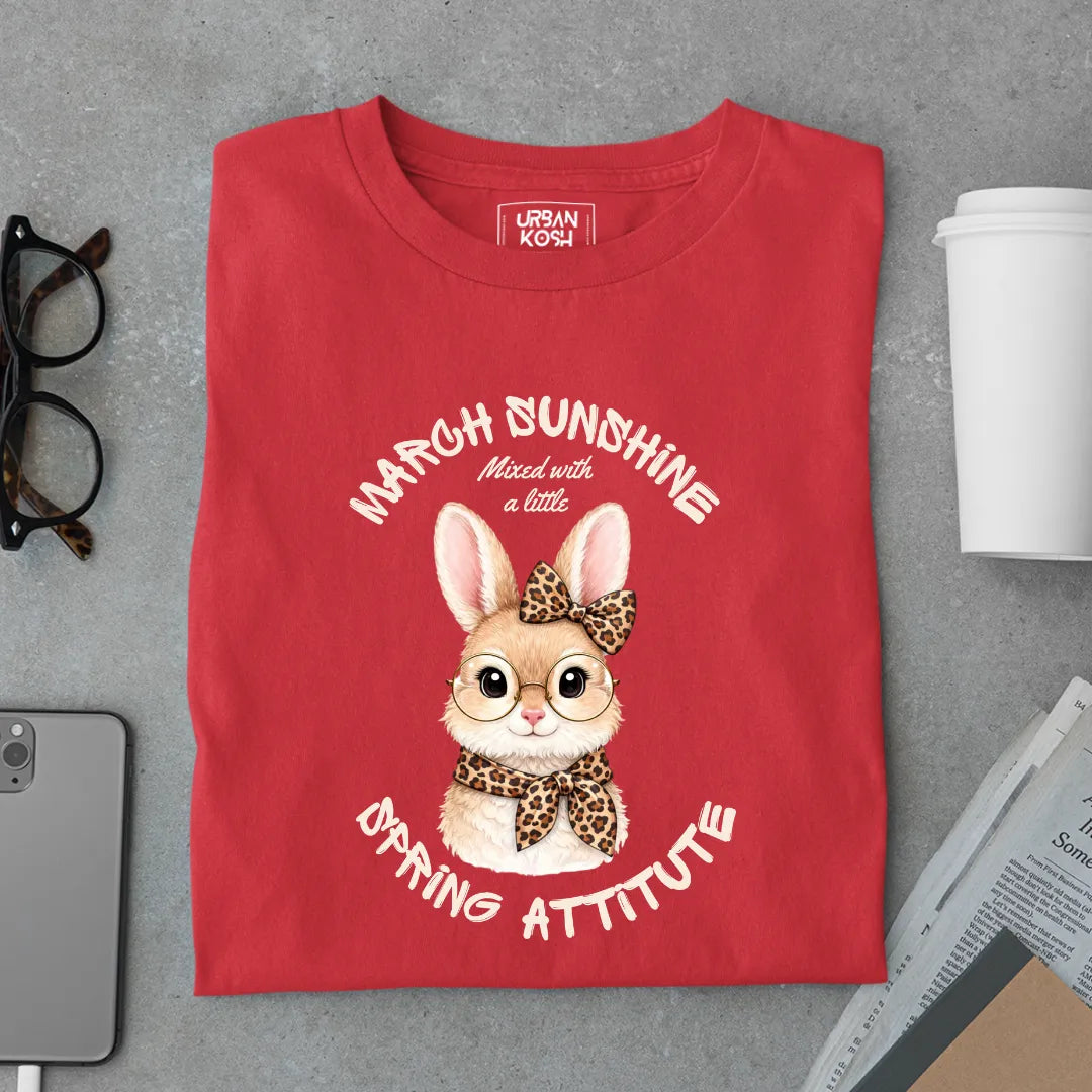 March Sunshine Mixed With a Little Spring Attitude Premium Exclusive Birthday T-shirt