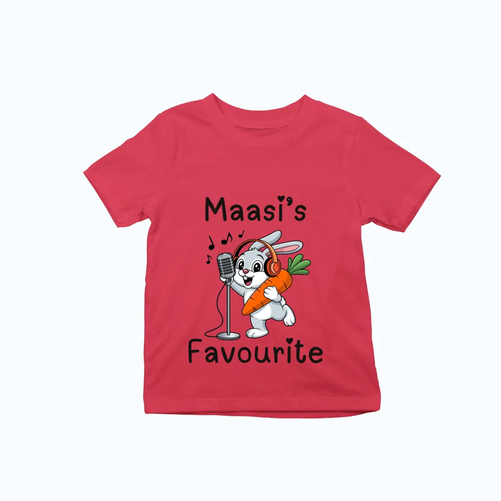 Maasi’s Favourite Cute Bunny Premium Unisex T-shirt for Kids