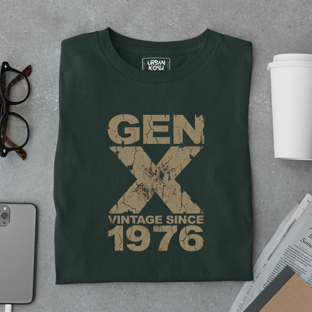 Gen X Vintage Since 1976 T-Shirt