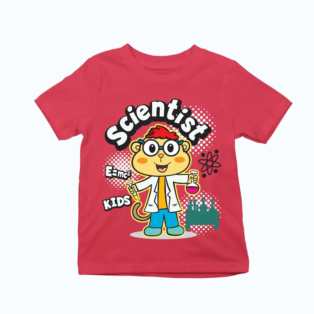 Monkey Scientist Exclusive T-shirt for Kids