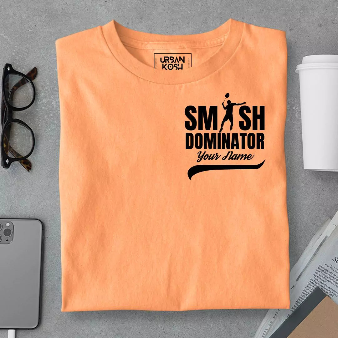 [Personalised] Smash Dominator Badminton T Shirt