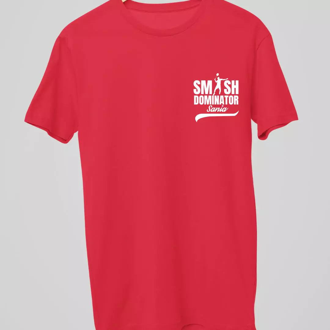 [Personalised] Smash Dominator Badminton T Shirt