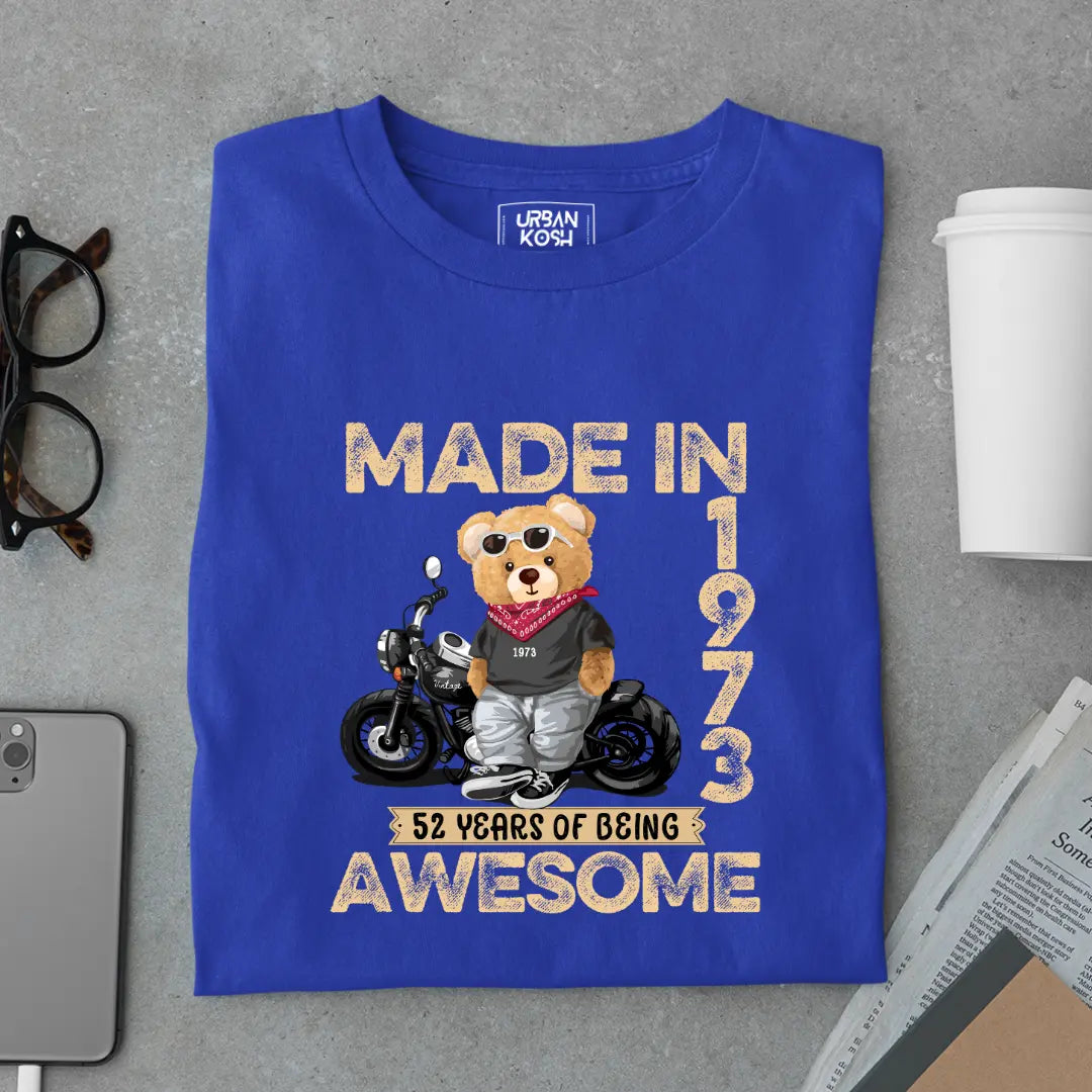 52 Years of Being Awesome | 1973 Premium Unisex T-Shirt