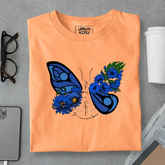 Butterfly of September Exclusive Premium Birthday T-Shirt for Women