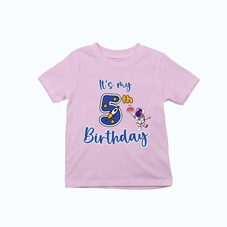 It's My 5th Birthday Exclusive T-shirt for Kids