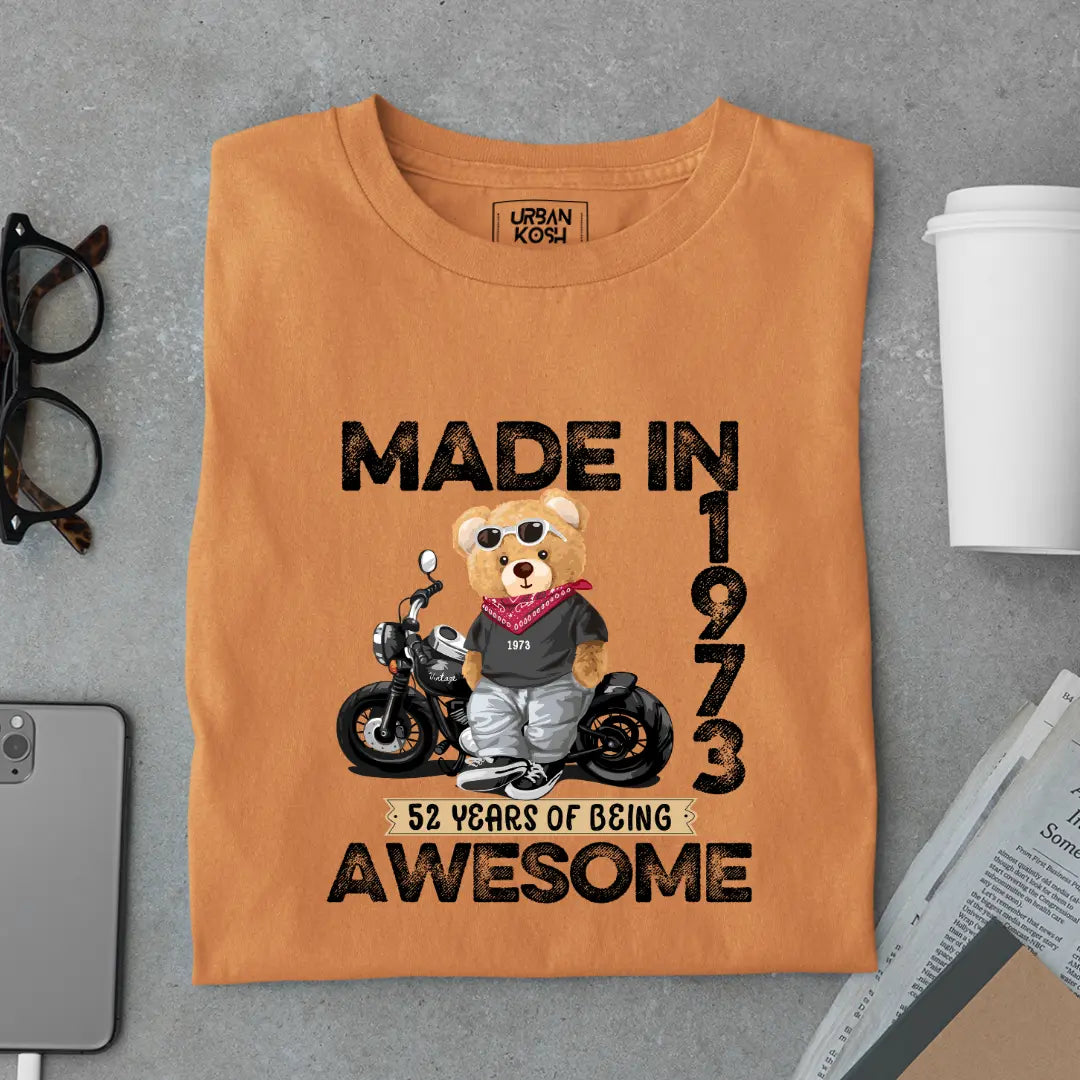 52 Years of Being Awesome | 1973 Premium Unisex T-Shirt