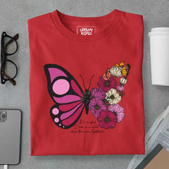 Butterfly of October Exclusive Premium Birthday T-Shirt for Women