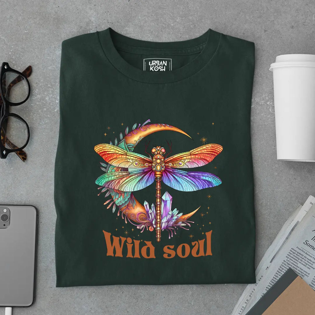 Wild Soul Premium Butterfly T-Shirt for Women