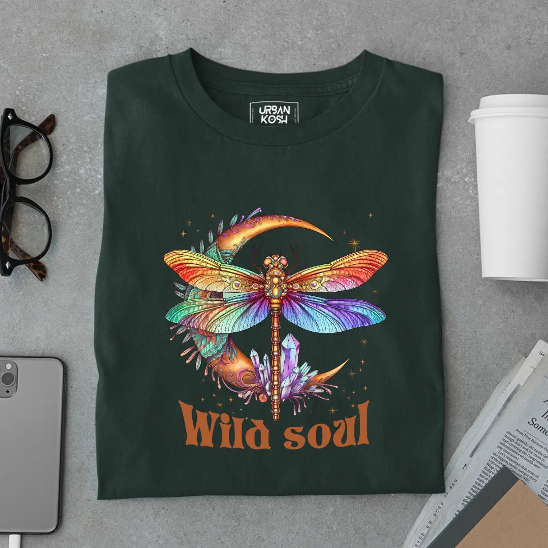 Wild Soul Premium Butterfly T-Shirt for Women
