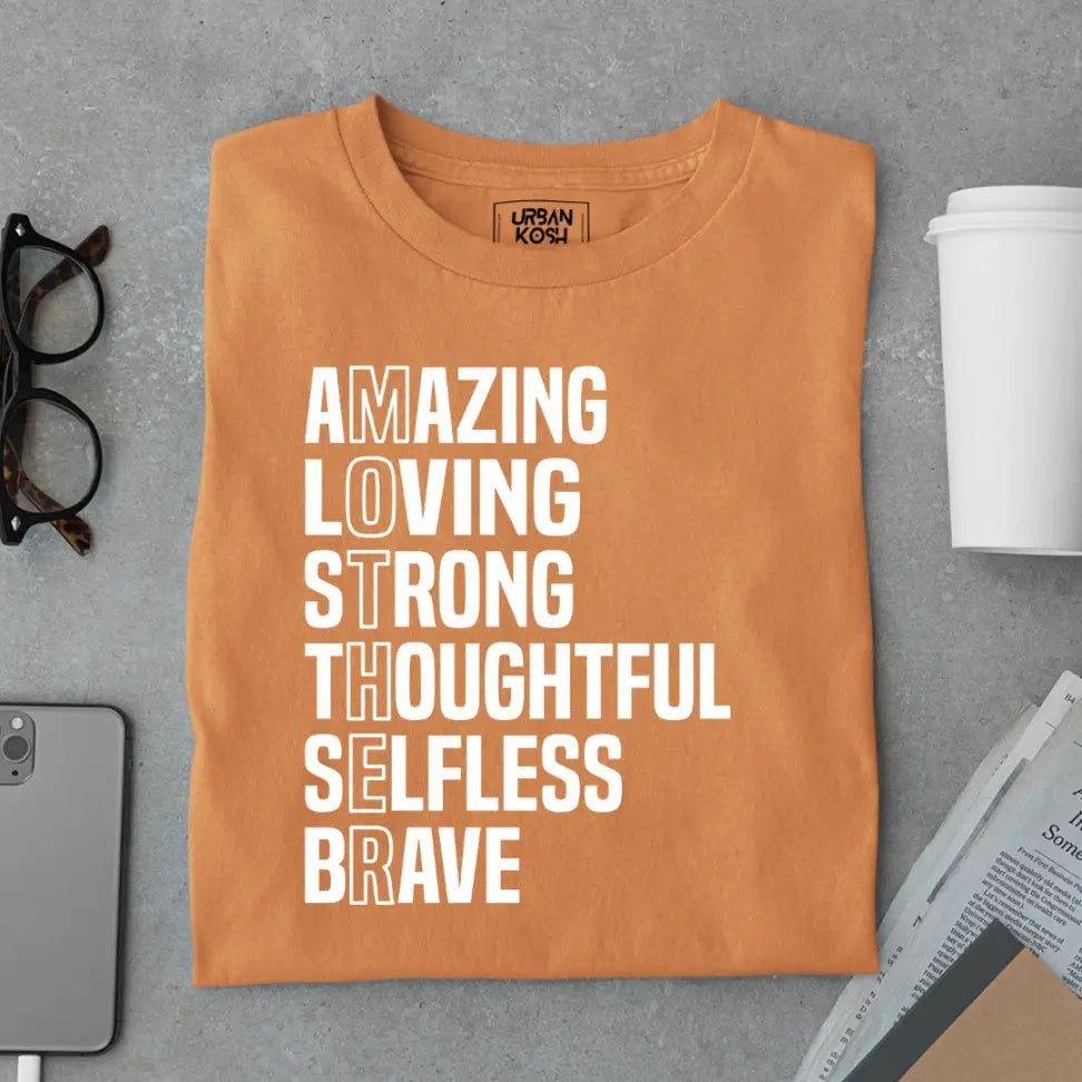 Amazing Loving Strong Mom - Mother's Day Special Premium T-Shirt