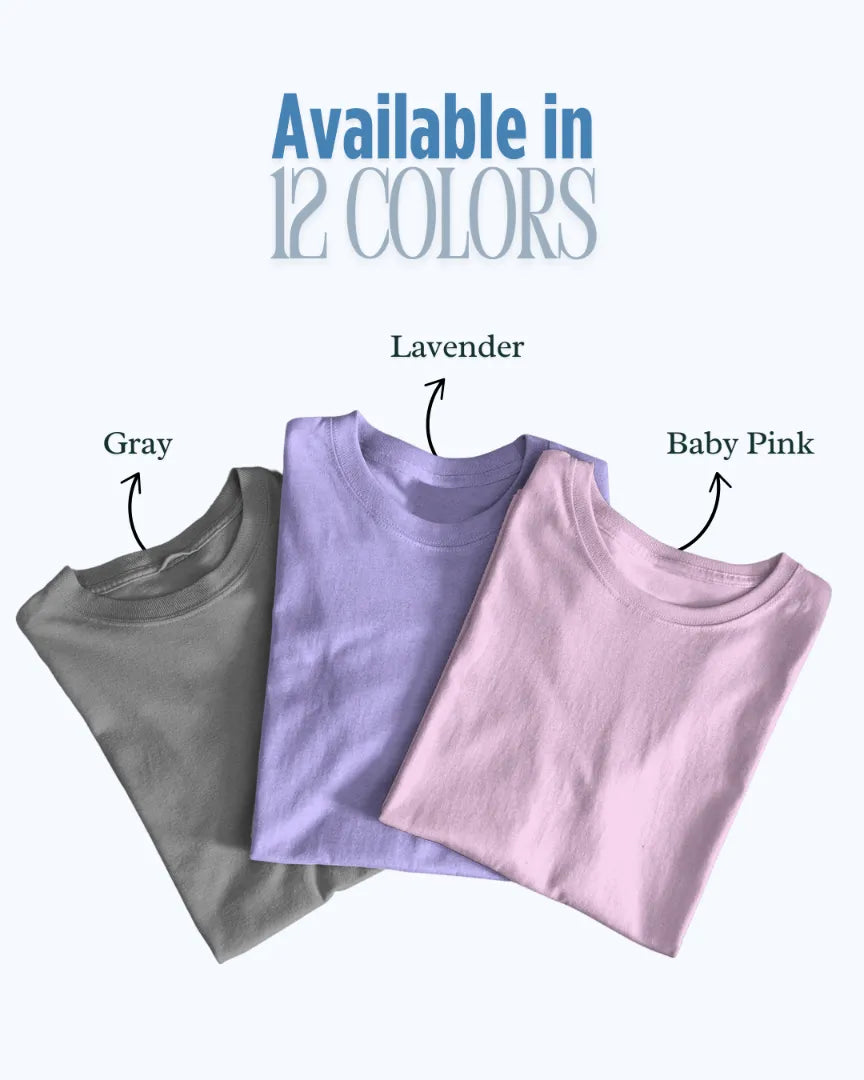 UrbanKosh Classics Plain Premium Unisex T-Shirt
