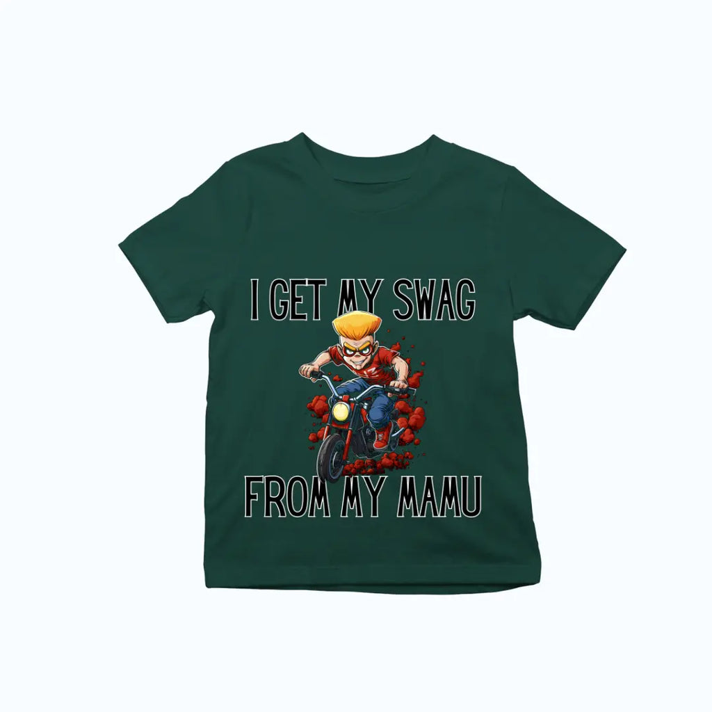 I Get My Swag from My Mamu Premium Unisex T-shirt for Kids