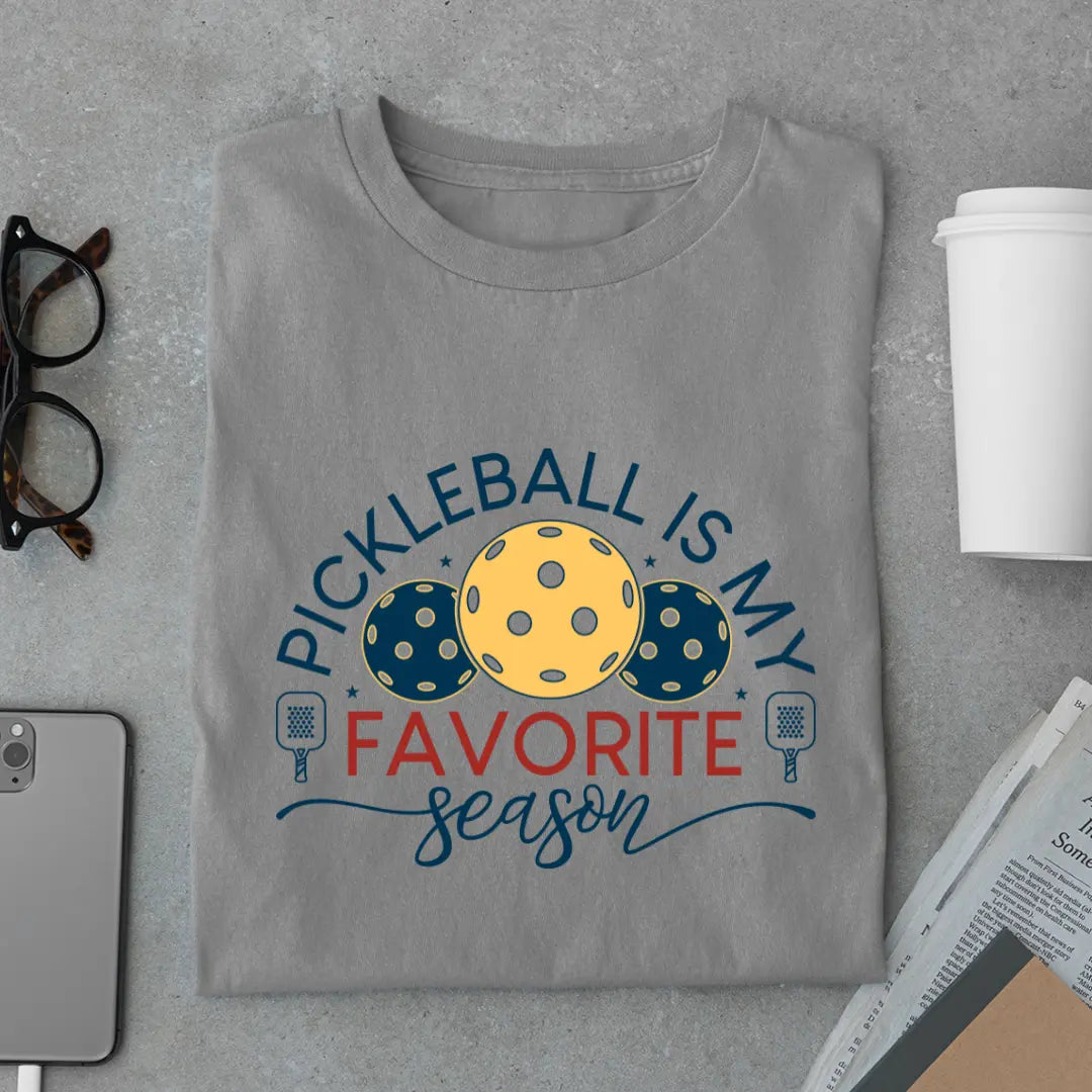 Pickleball Is My Favorite Season - Pickleball Exclusive Premium T-shirt