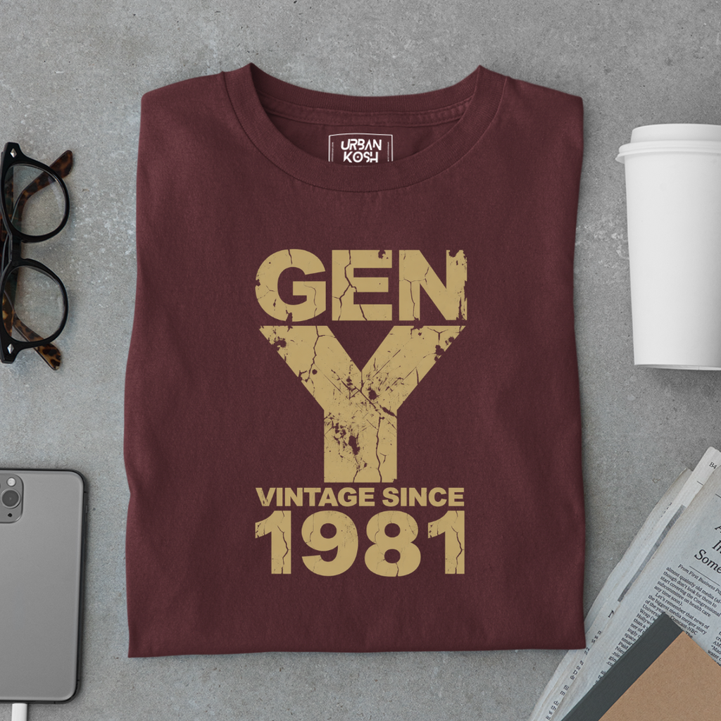 Gen Y Vintage Since 1981 T-Shirt