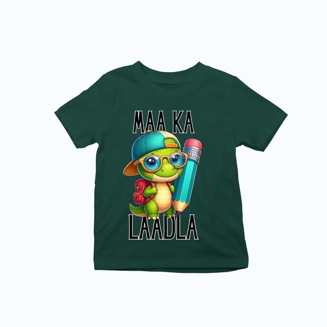 Maa Ka Laadla Premium Unisex T-shirt for Kids
