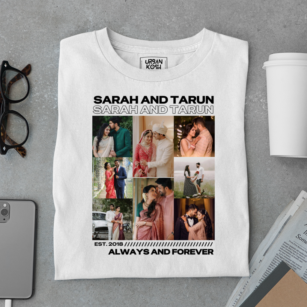 [Personalised] Always and Forever Premium T-Shirt – Valentine’s Day Special