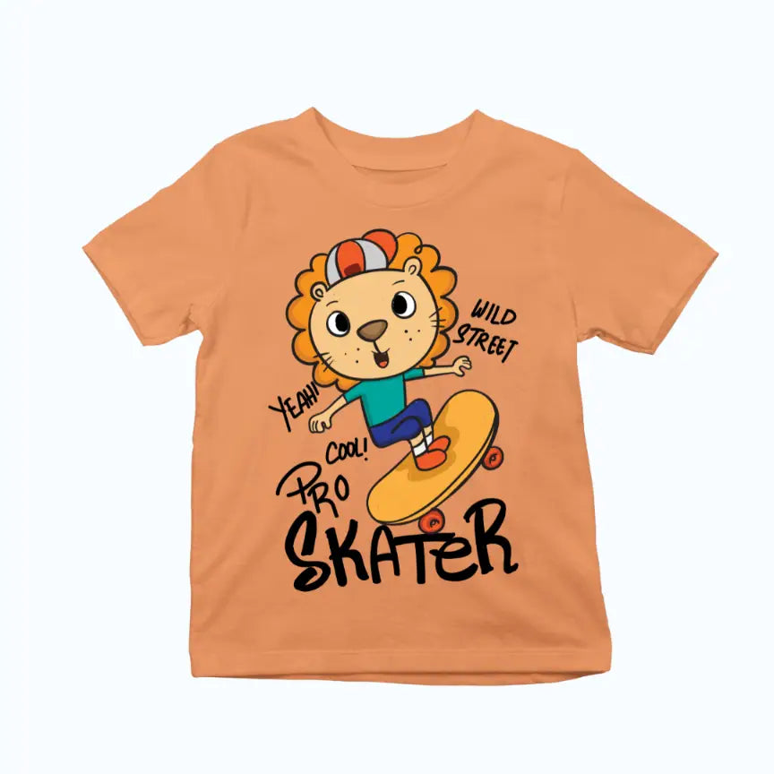 Pro Skater Lion Exclusive T-shirt for Kids