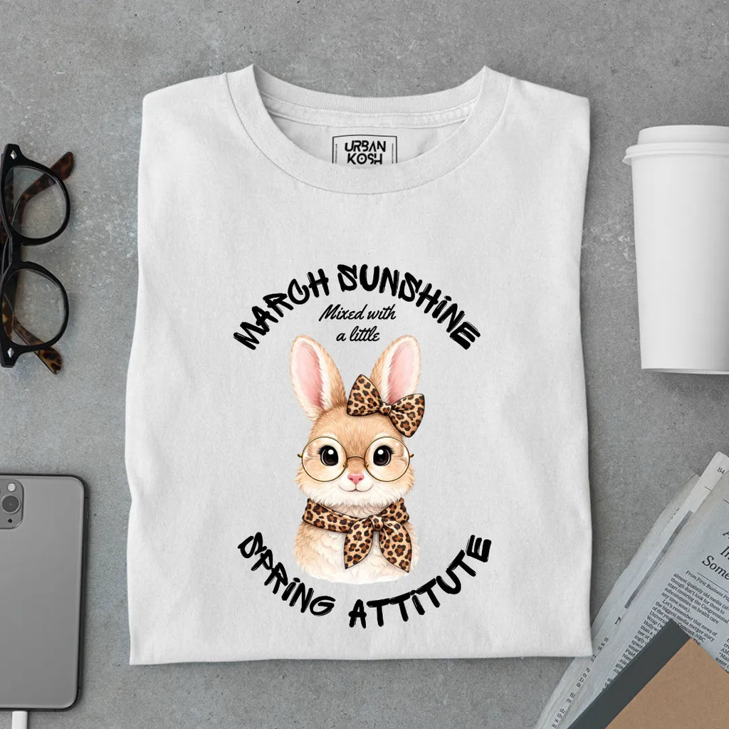 March Sunshine Mixed With a Little Spring Attitude Premium Exclusive Birthday T-shirt