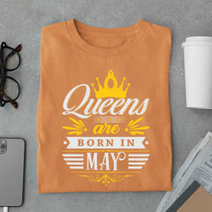Royal May Queen Limited Edition Premium Birthday T-Shirt