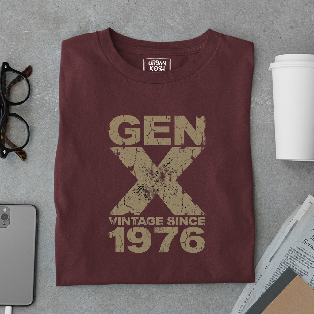 Gen X Vintage Since 1976 T-Shirt