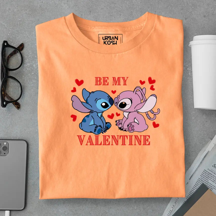 Be My Valentine Exclusive Premium Couple T-Shirt – Valentine’s Day Special