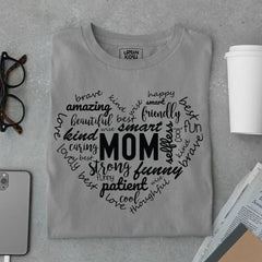 Beautiful Wise Smart Mom - Mother's Day Special Premium T-Shirt