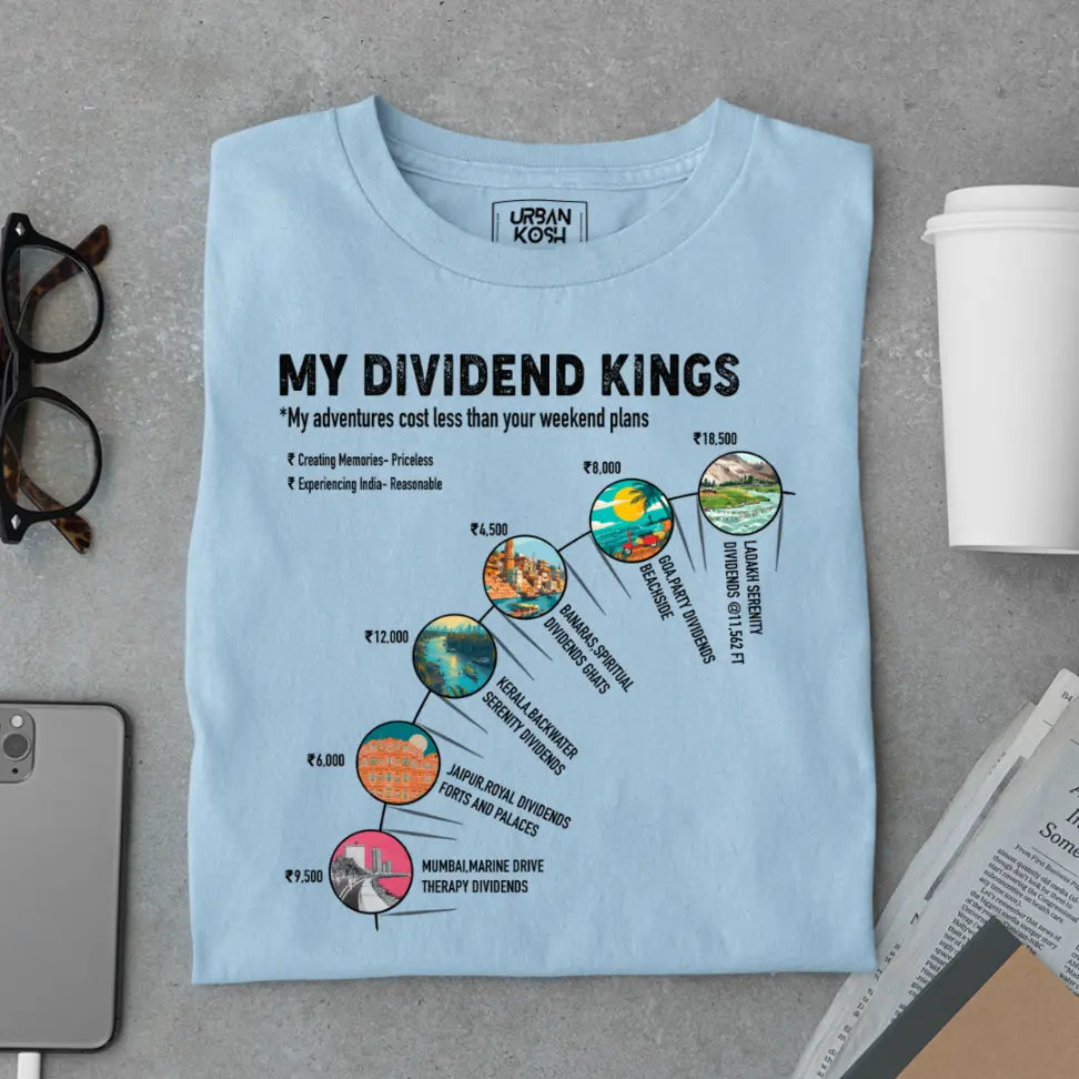 My Dividend Kings Premium Exclusive Travel T-Shirt
