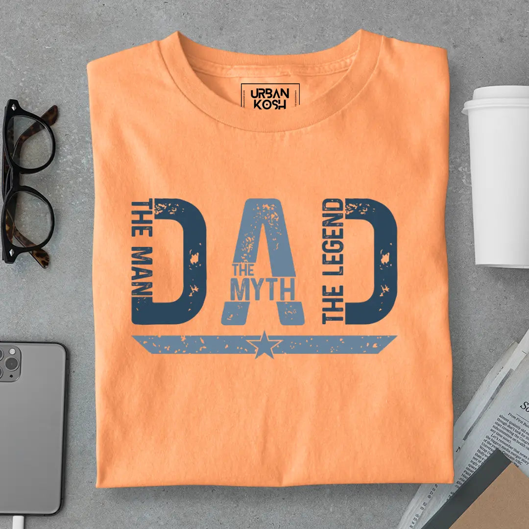 Captain Dad: The Man The Myth The Legend Premium T-Shirt