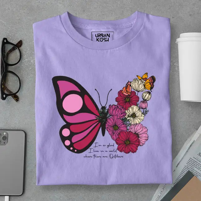 Butterfly of October Exclusive Premium Birthday T-Shirt for Women