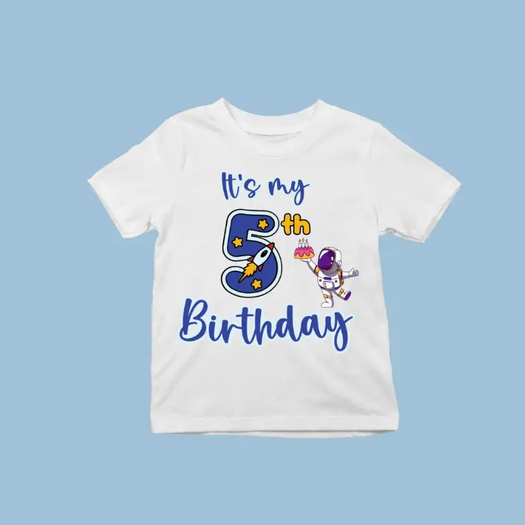 It's My 5th Birthday Exclusive T-shirt for Kids