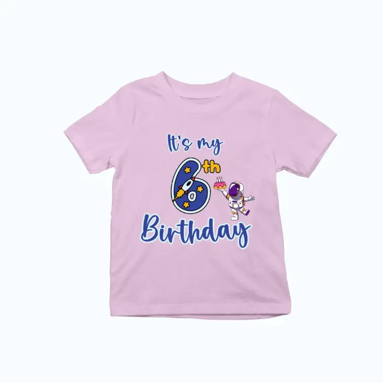 It's My 6th Birthday Exclusive T-shirt for Kids