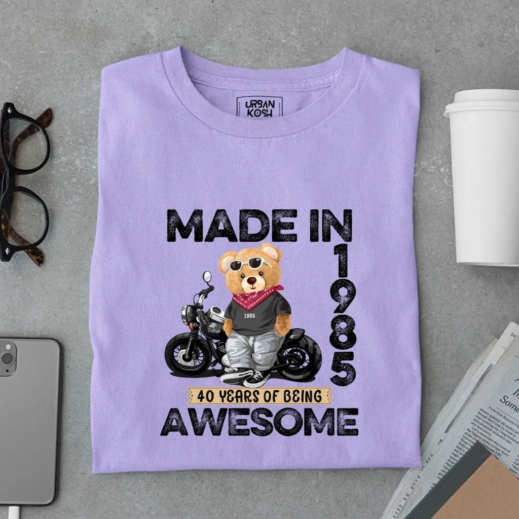 40 Years of Being Awesome | 1985 Premium Unisex T-Shirt