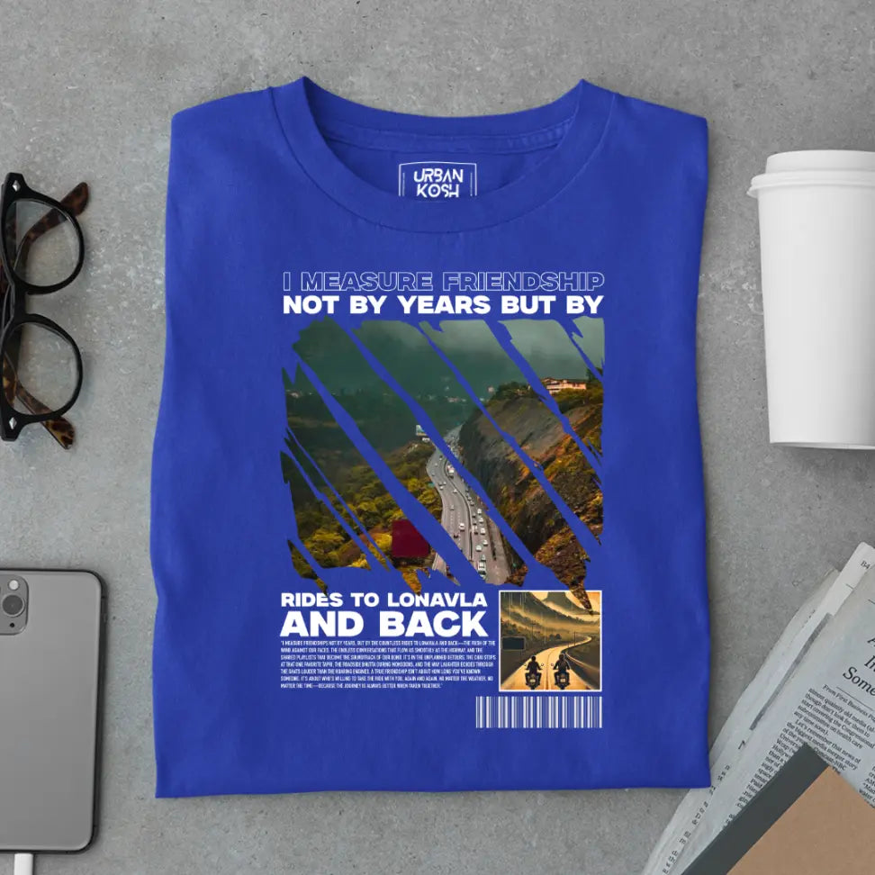 "Rides to Lonavla and Back" Premium Wanderlust T-Shirt