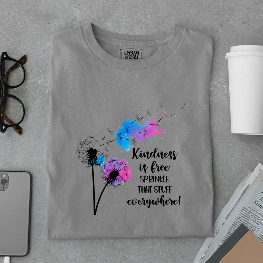 Kindness Is Free Sprinkle That Stuff Everywhere Premium Butterfly T-Shirt for Women