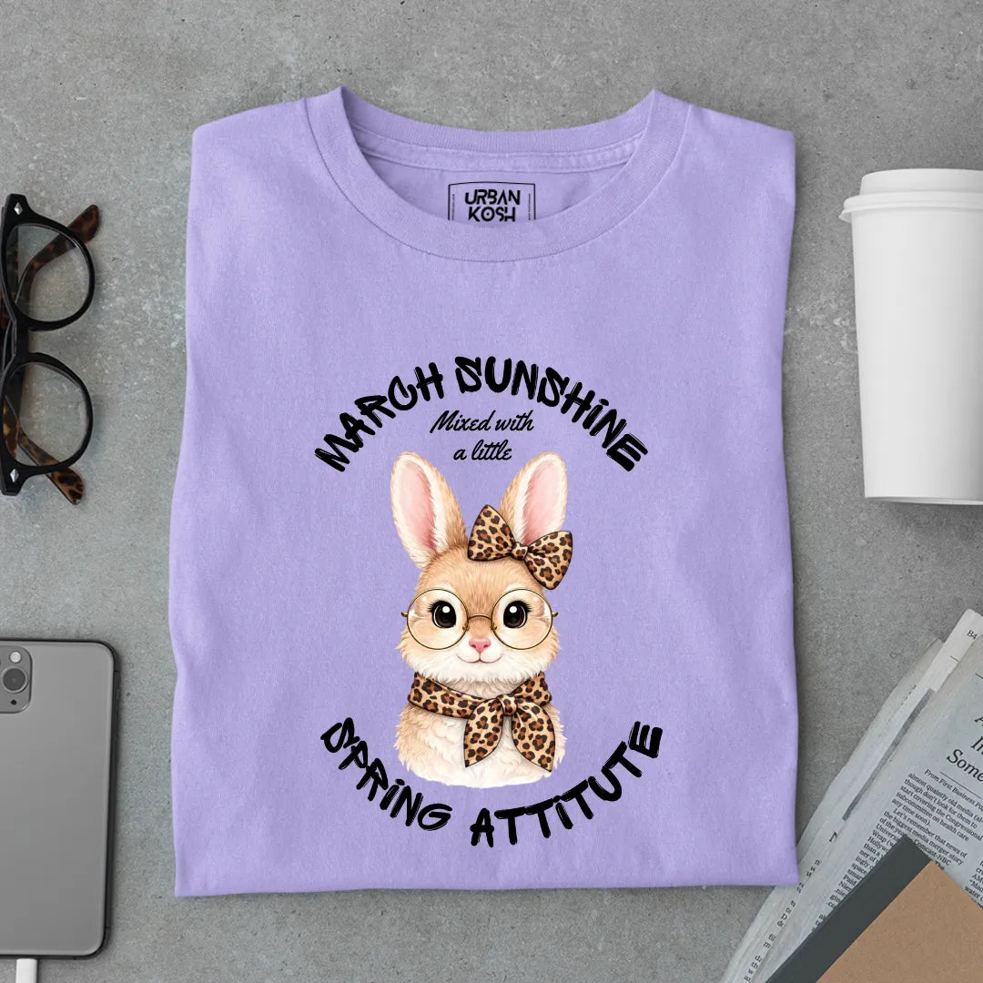 March Sunshine Mixed With a Little Spring Attitude Premium Exclusive Birthday T-shirt