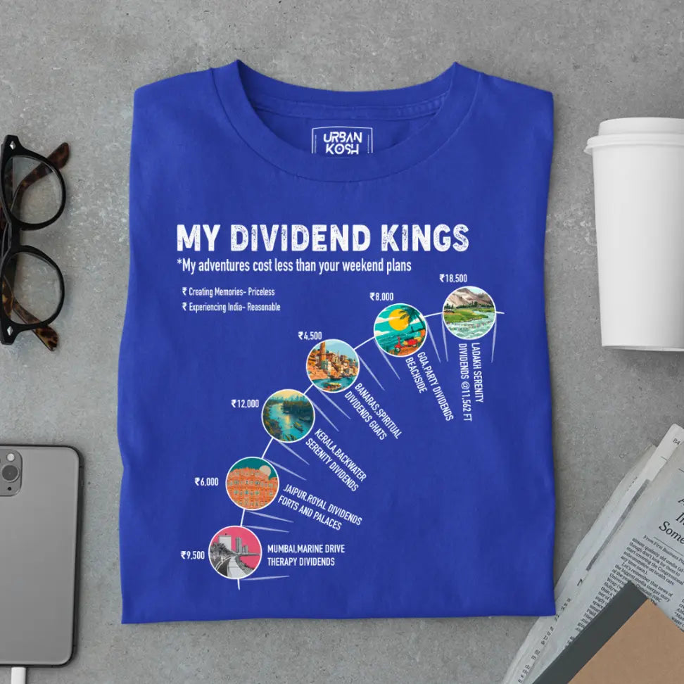 My Dividend Kings Premium Exclusive Travel T-Shirt