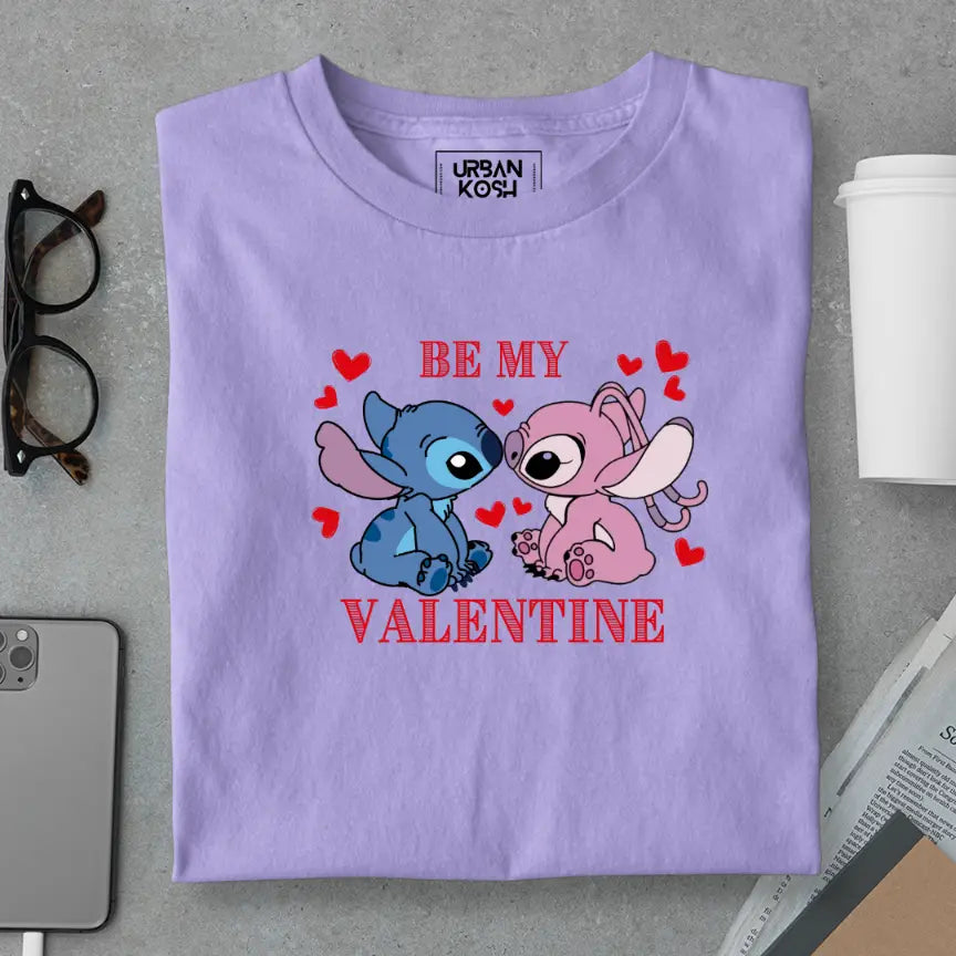 Be My Valentine Exclusive Premium Couple T-Shirt – Valentine’s Day Special