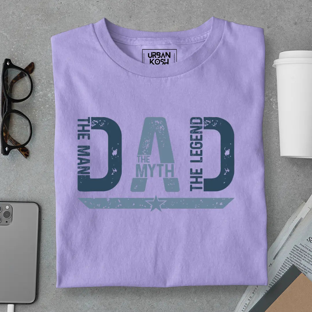 Captain Dad: The Man The Myth The Legend Premium T-Shirt