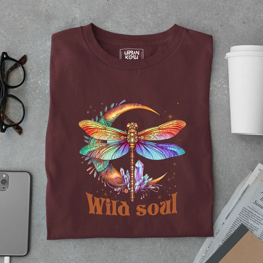 Wild Soul Premium Butterfly T-Shirt for Women