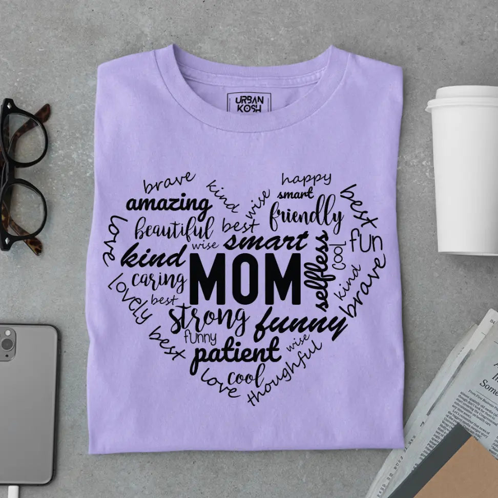 Beautiful Wise Smart Mom - Mother's Day Special Premium T-Shirt