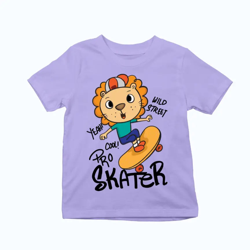 Pro Skater Lion Exclusive T-shirt for Kids