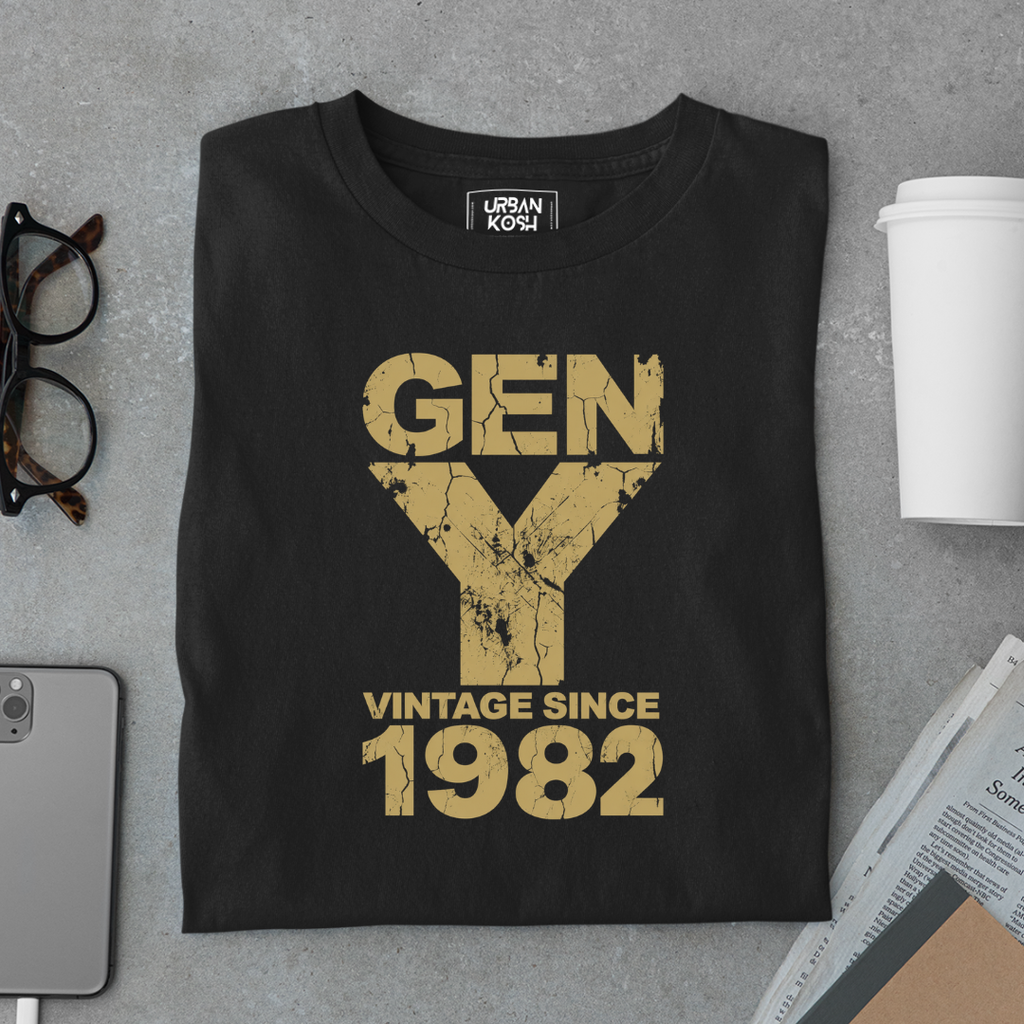Gen Y Vintage Since 1982 T-Shirt